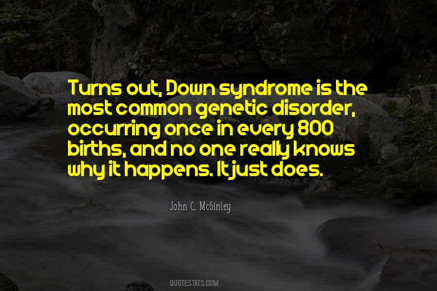 Down's Syndrome Quotes #1248832
