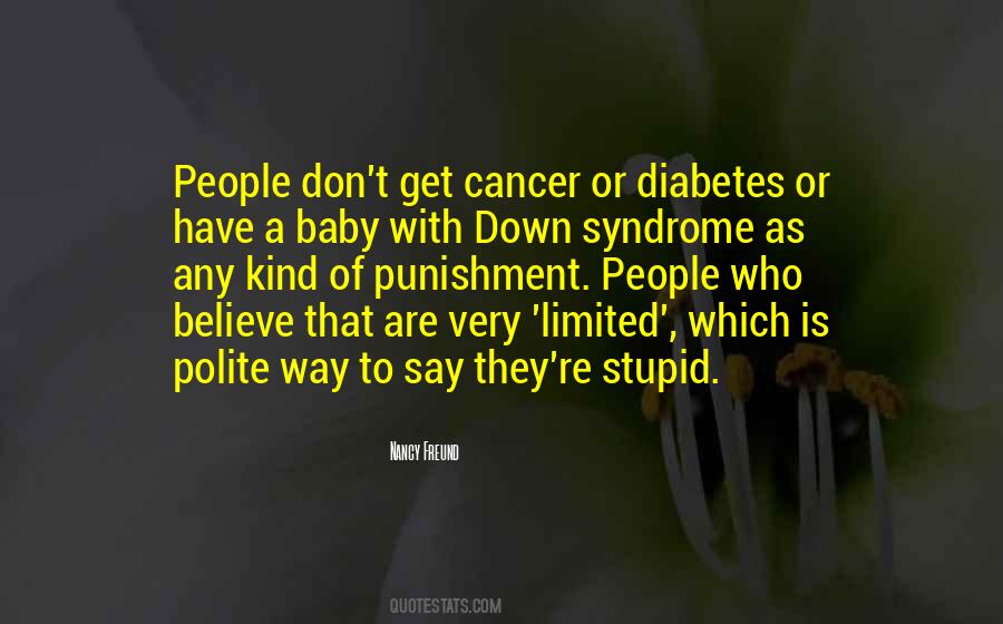 Down's Syndrome Quotes #386102