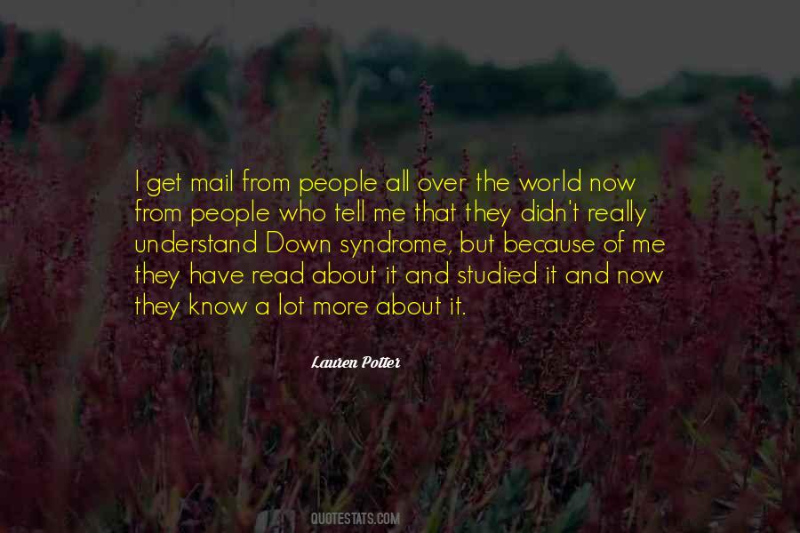 Down's Syndrome Quotes #678722