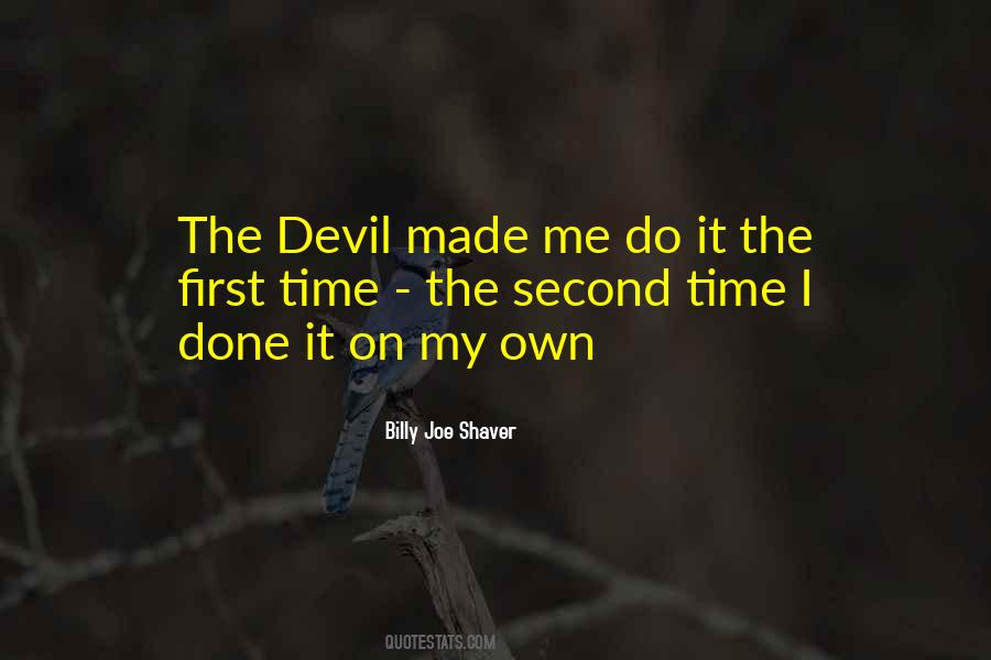 Quotes About Me Devil #666234