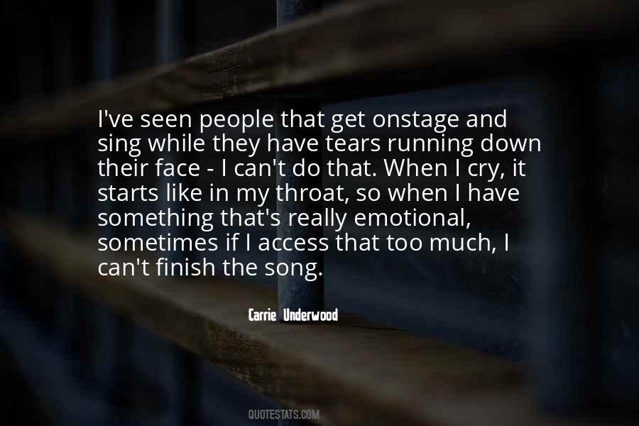 Too Emotional Quotes #533562