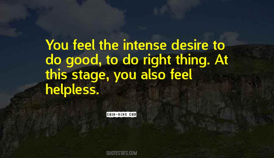 When You Feel Helpless Quotes #97503