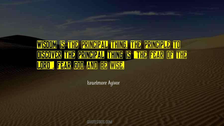 God Is Wise Quotes #1171930