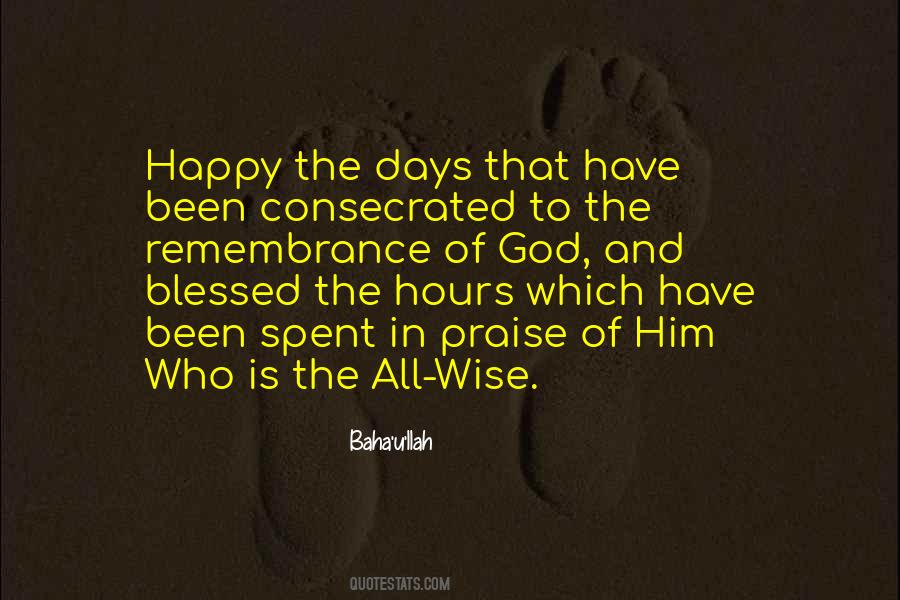 God Is Wise Quotes #1747186