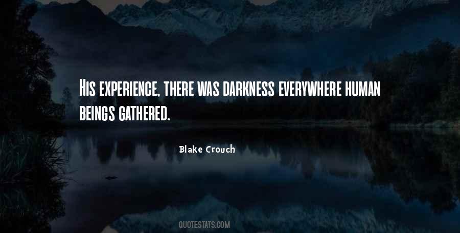 Human Darkness Quotes #944776