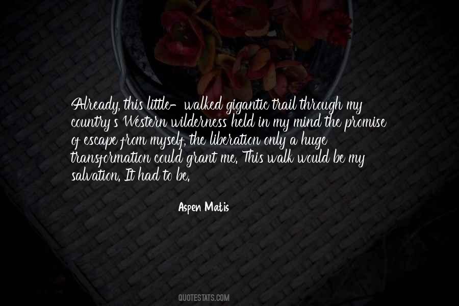 Walk In The Country Quotes #1410957