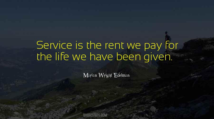 Service Life Quotes #580581