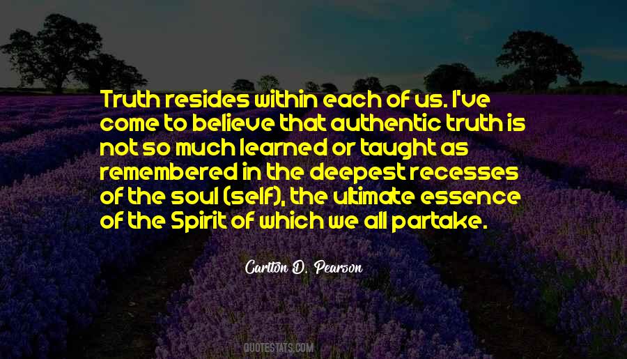 Truth Within Us Quotes #1218118