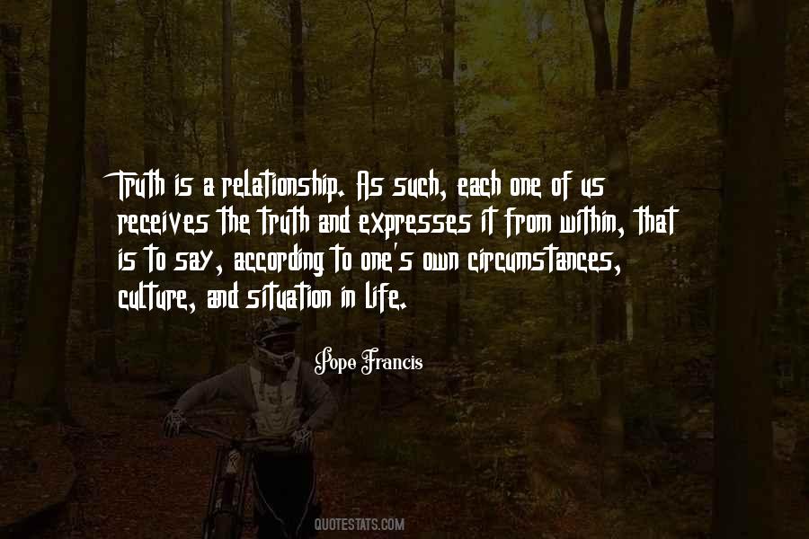 Truth Within Us Quotes #820587