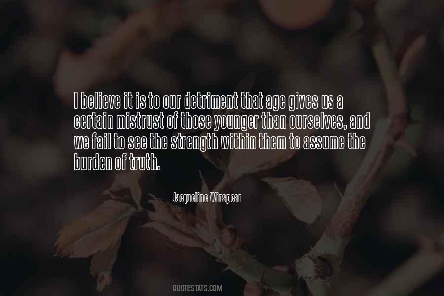 Truth Within Us Quotes #895631