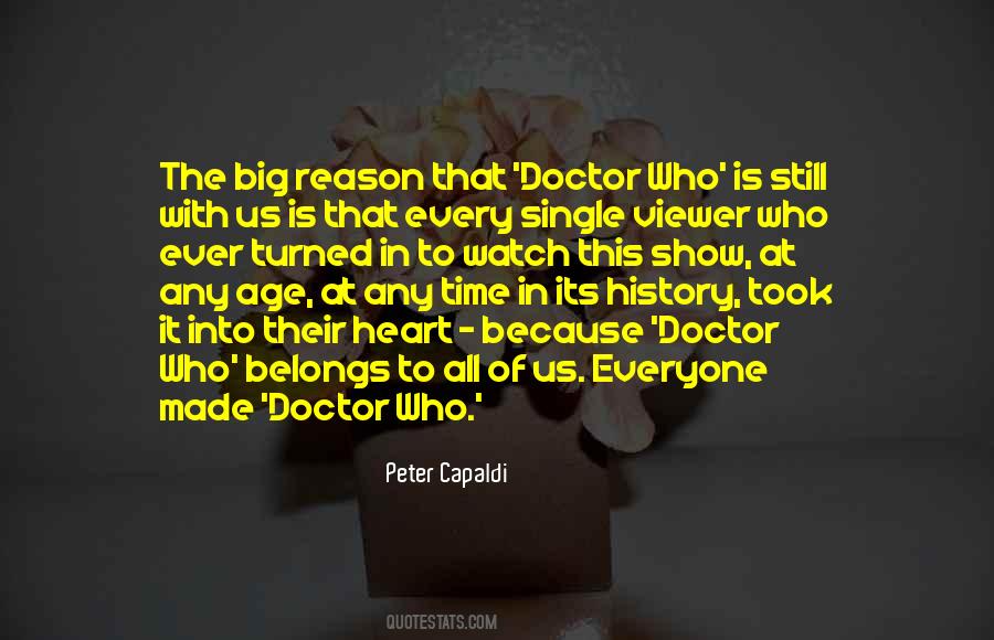 Doctor Doctor Quotes #22042