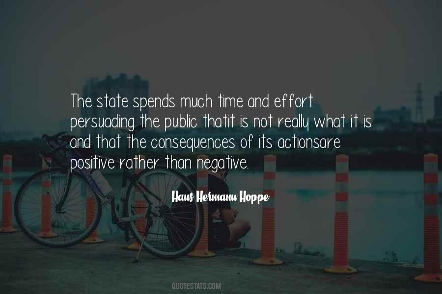 Quotes About Negative Action #1554737