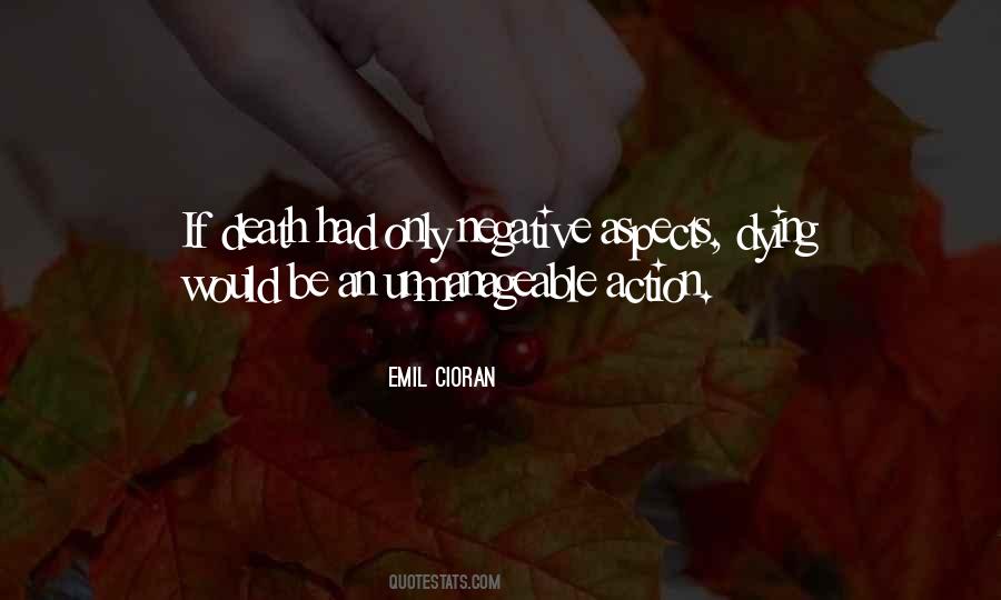 Quotes About Negative Action #1575207