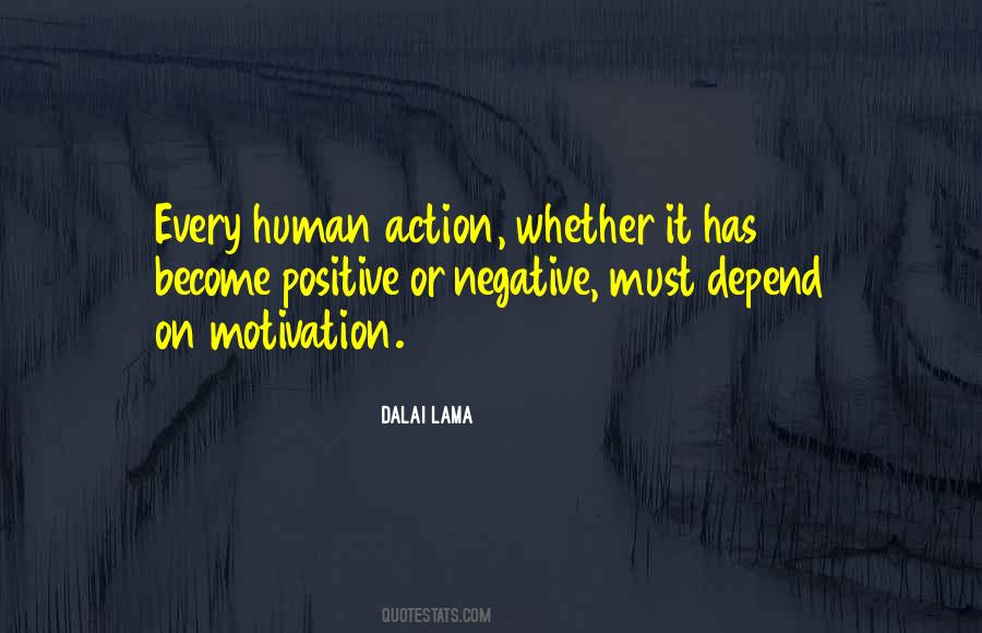Quotes About Negative Action #693762