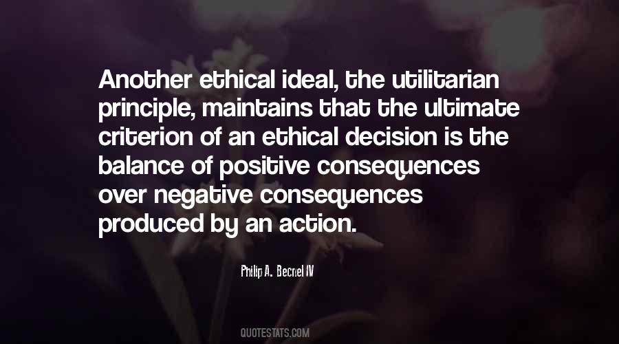 Quotes About Negative Action #975025
