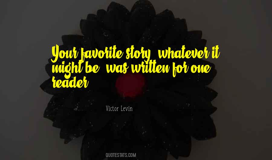 Your Favorite One Quotes #1355789