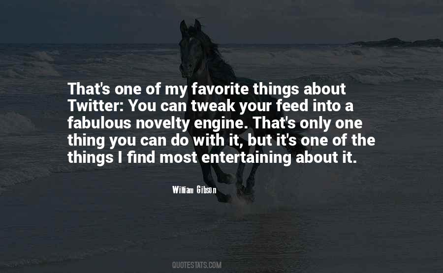 Your Favorite One Quotes #1656874