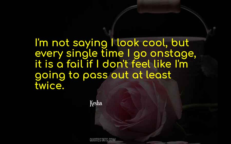 Single Cool Quotes #1535673