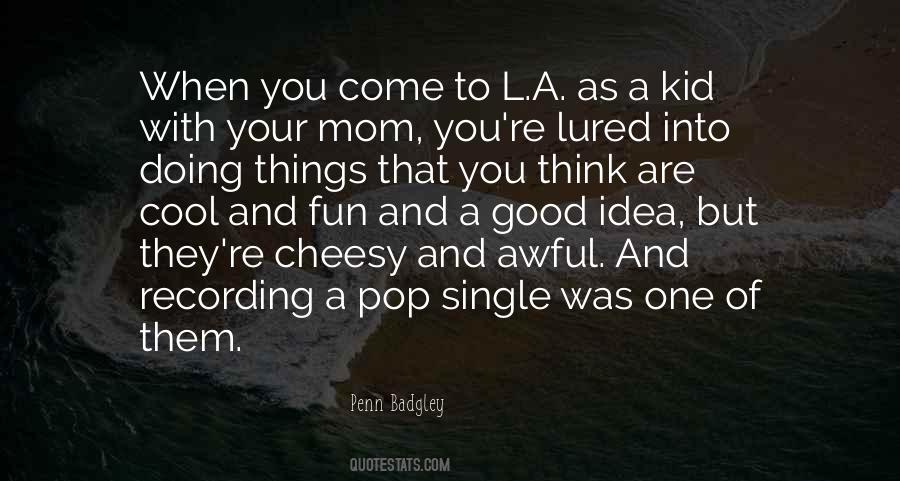 Single Cool Quotes #1589128