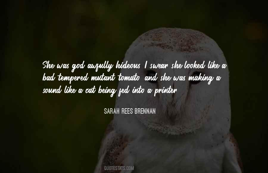 Bad Cat Quotes #349029
