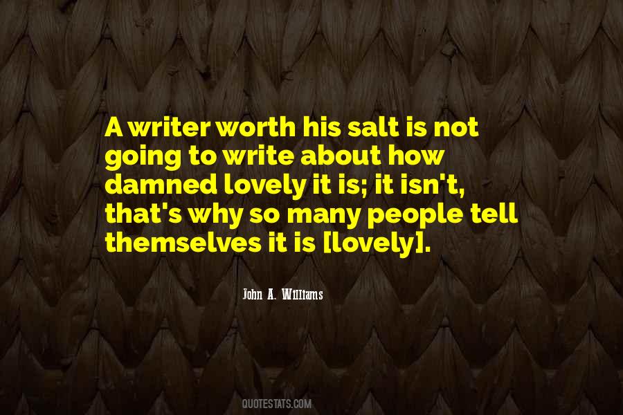 Why Write Quotes #1060651