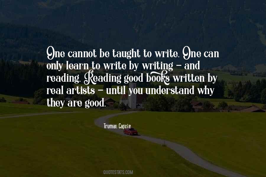 Why Write Quotes #1171528