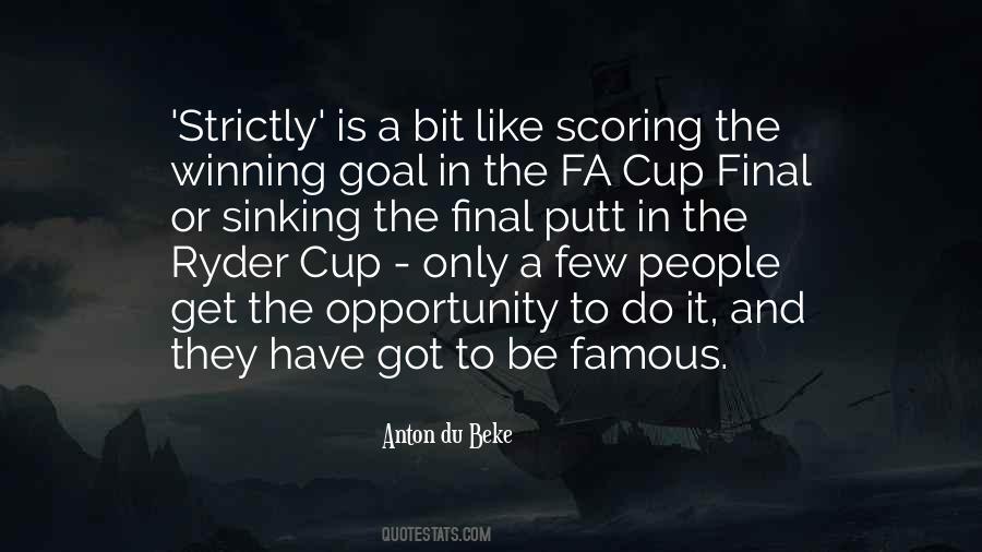 Quotes About The Ryder Cup #1566613