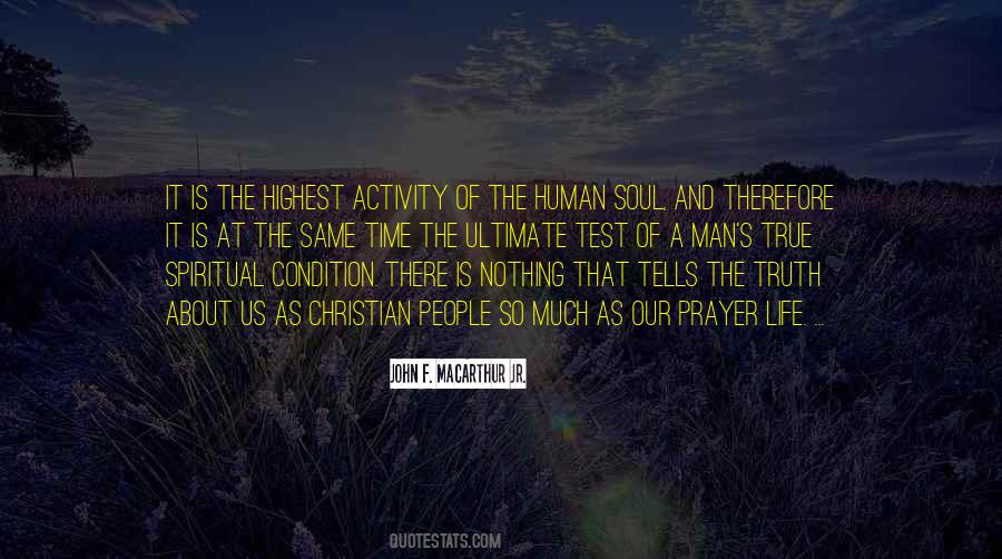 Prayer Is Life Quotes #323581