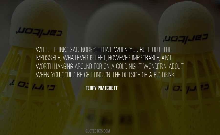 Night Drink Quotes #1847716