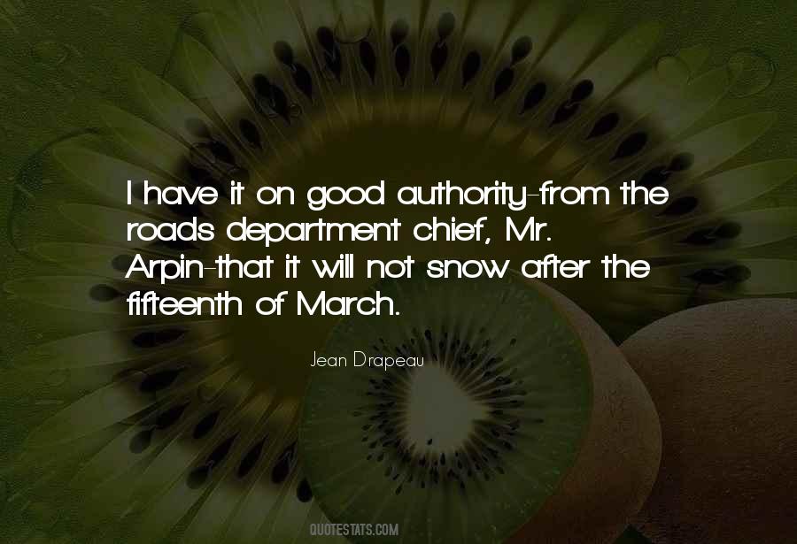 March Snow Quotes #1319361