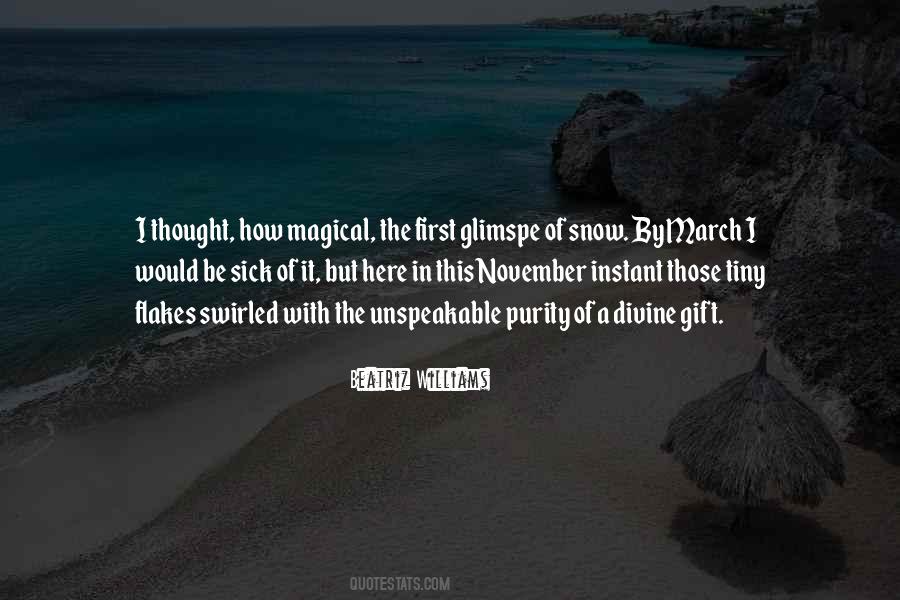 March Snow Quotes #360311