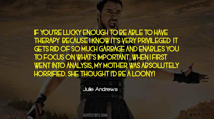 Focus On What You Have Quotes #1424656