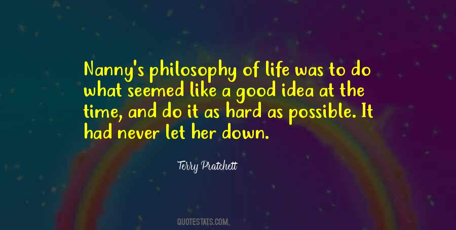 Had A Hard Life Quotes #1062805