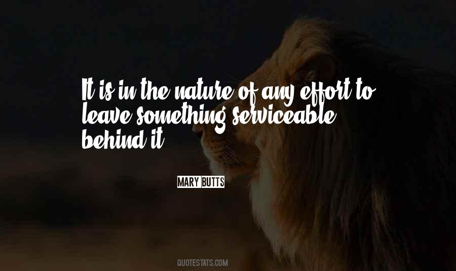 Behind Nature Quotes #1229712