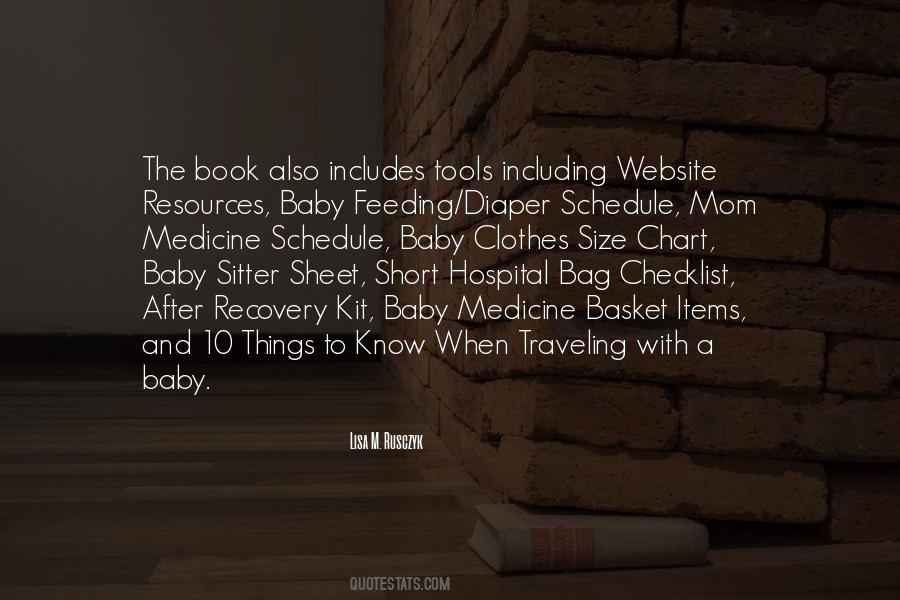 Baby Bag Quotes #1815541