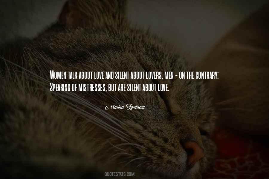 Speaking Love Quotes #1580573