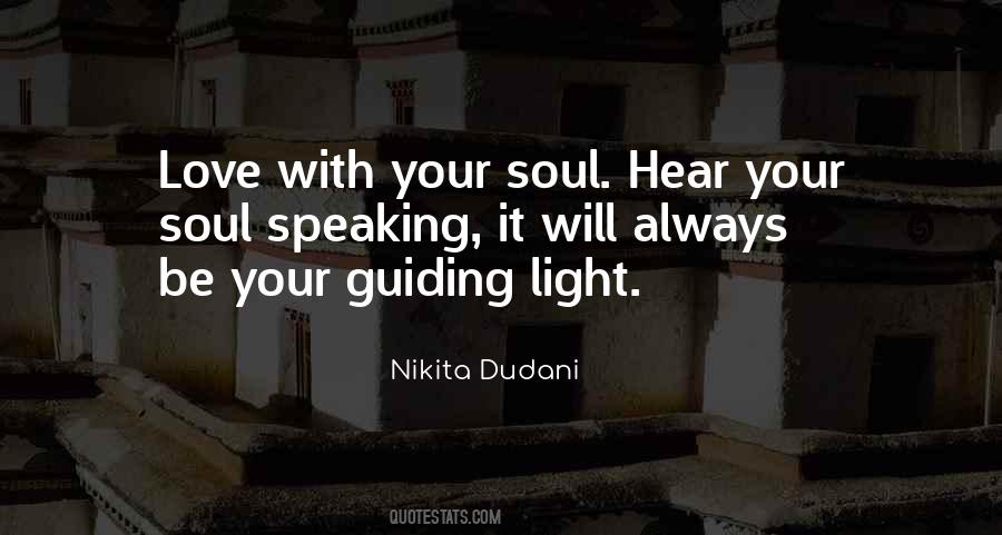 Speaking Love Quotes #178199