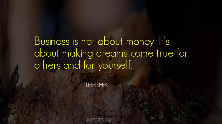 Not About Money Quotes #696666