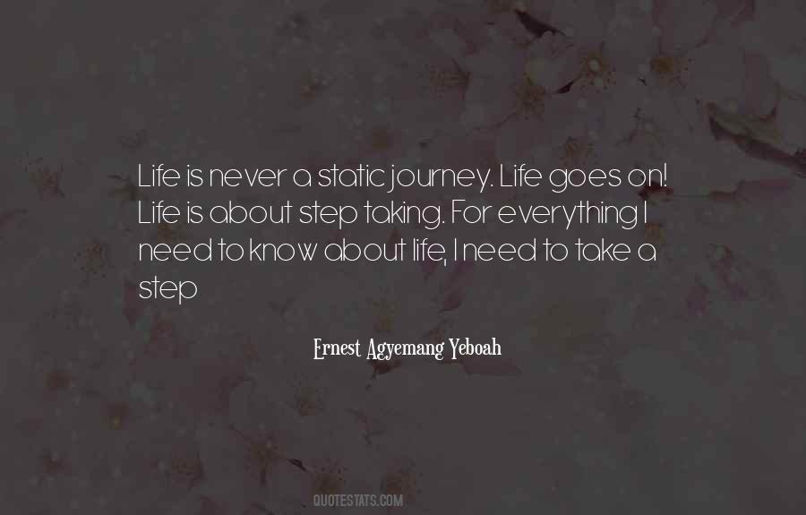 Journey Life Quotes #1042842