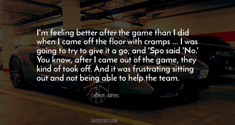 Help The Team Quotes #1187225