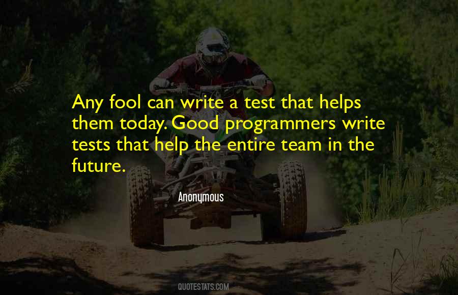 Help The Team Quotes #1552776