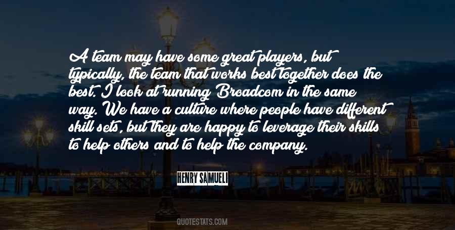 Help The Team Quotes #1702125