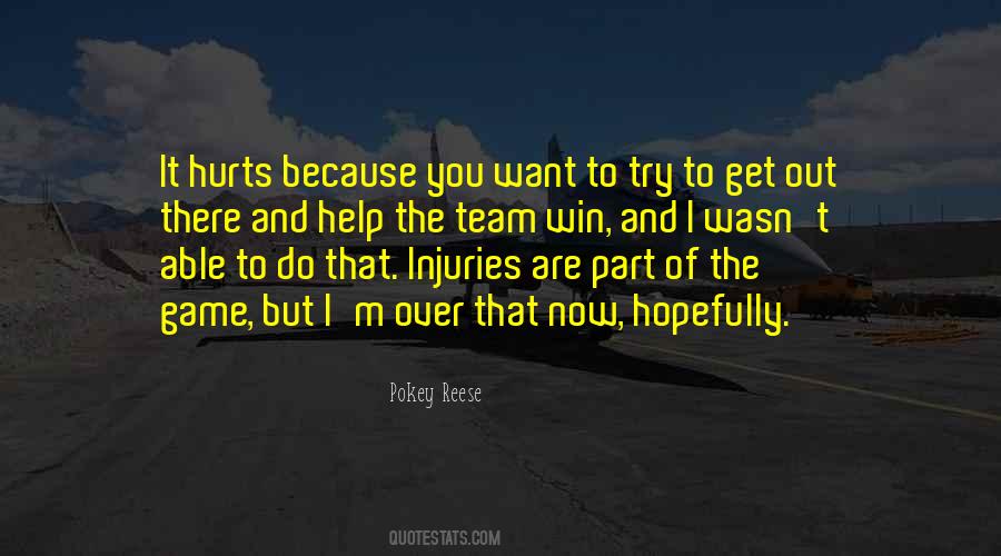 Help The Team Quotes #552968