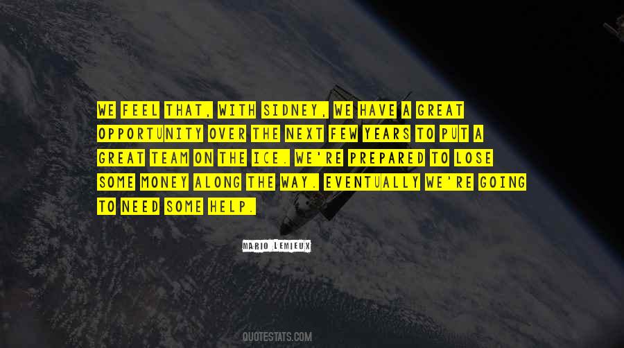 Help The Team Quotes #802532