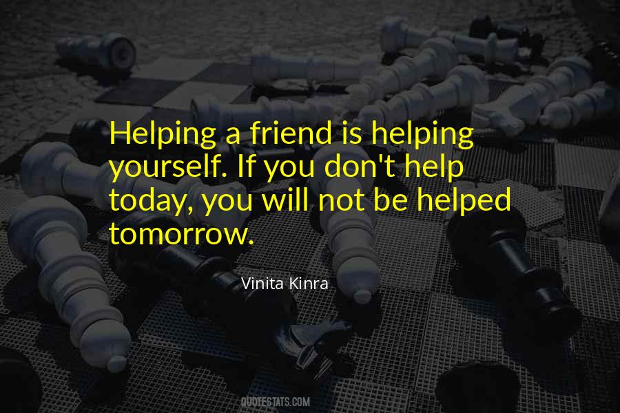 Helping Inspirational Quotes #1165722