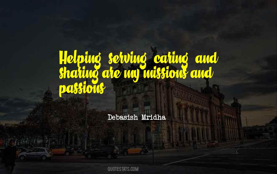 Helping Inspirational Quotes #443314