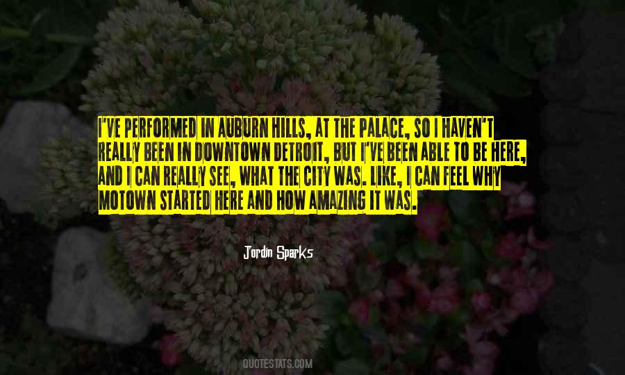 Downtown City Quotes #1192909