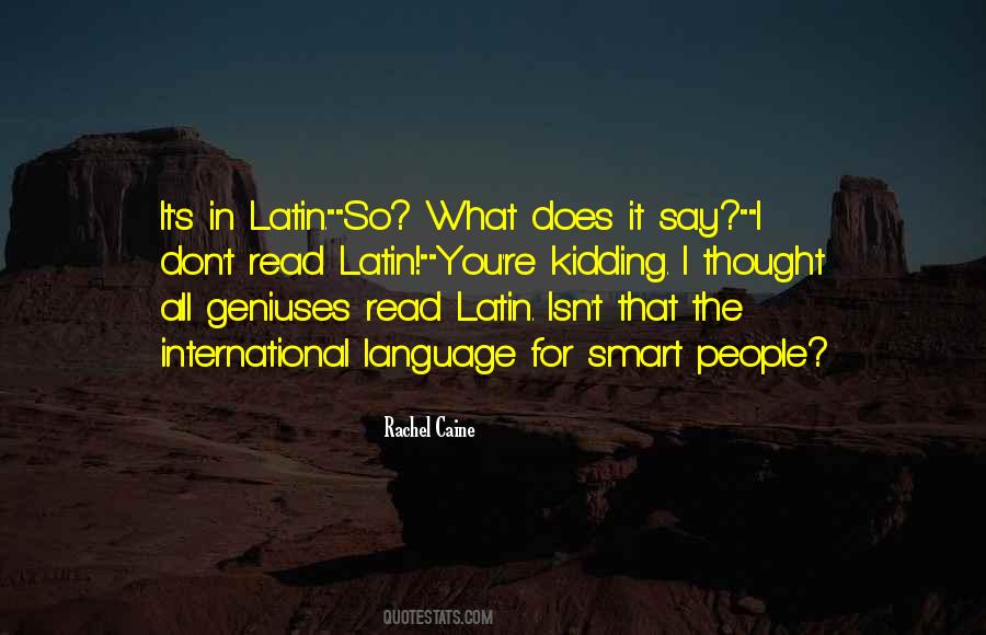 All Latin Quotes #1770537