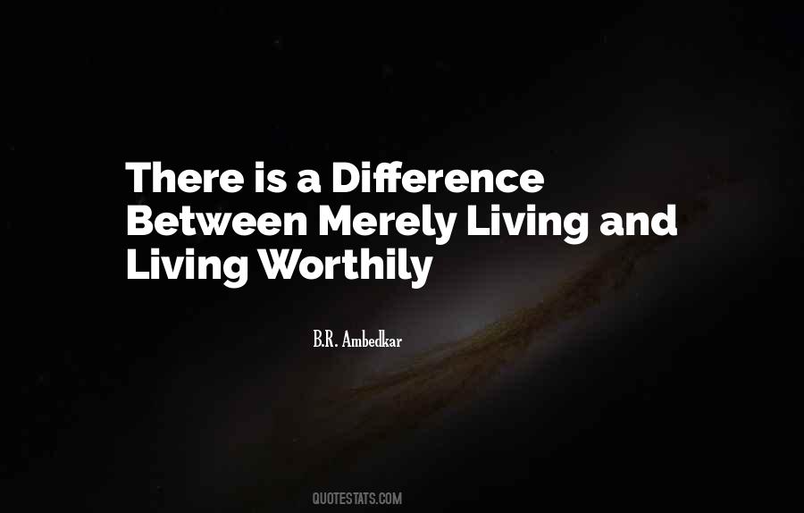 Difference Life Quotes #105031