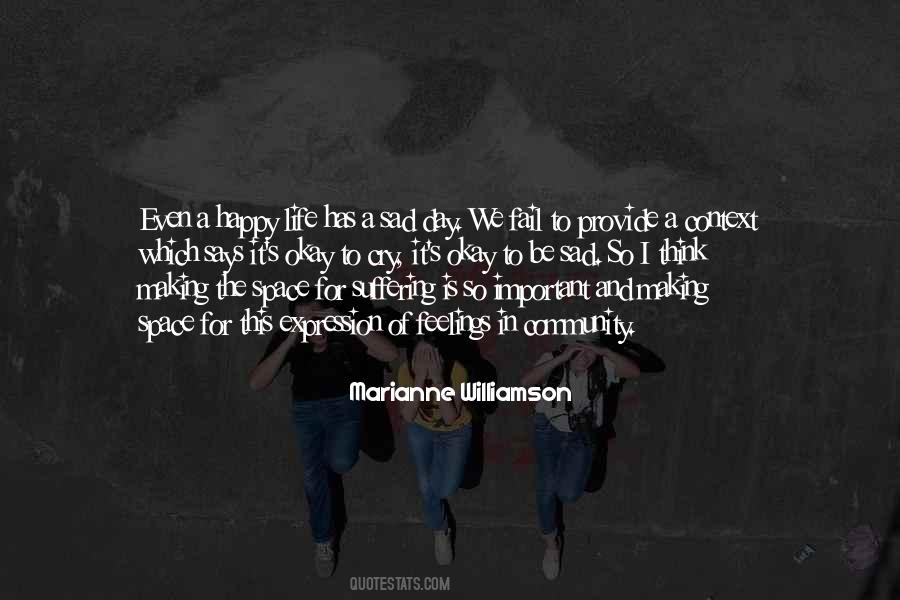 Important Sad Quotes #1232871